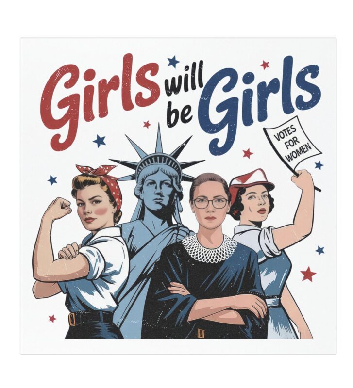Girls Will be Girls Car Magnets
